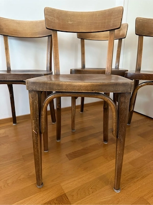 Vintage Holz Stühle Bild 3