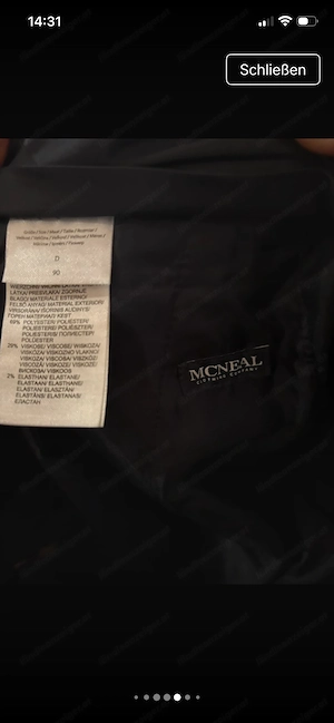 Anzug Mc Neal marineblau Bild 6