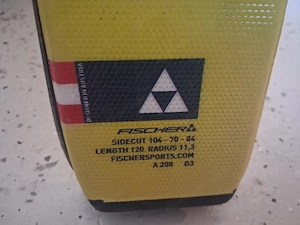 Fischer Kinderski 120 cm mit verstellbarer Fischer-Bindung Bild 2
