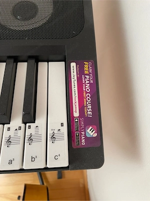 Keyboard Piano Rock-Jam761 Neuwertig Bild 2