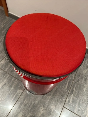Vintage Metall Pop Art Coca- Cola Hocker 80er Jahre Bild 3