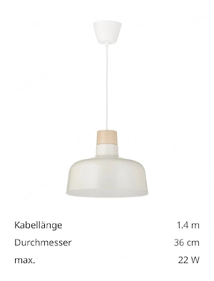 Hängeleuchte Ikea Bild 3