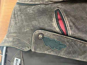 Trachtenblazer echt Leder Bild 4