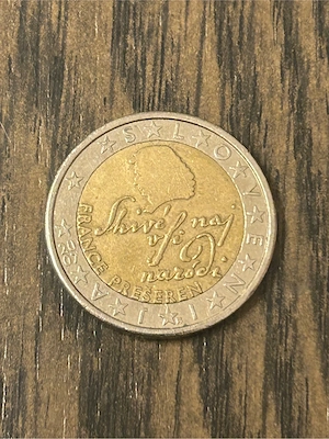 2 Euro Umlaufmünze Slowenien 2007