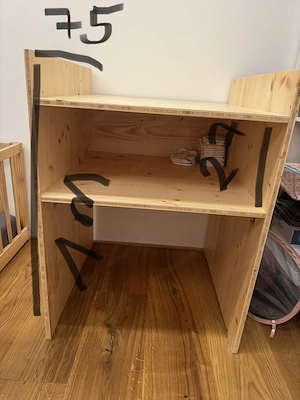 Wickelkommode vom Tischler Bild 3