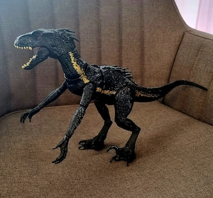 Neuwertiger, großer Dinosaurier mit Sound Bild 2