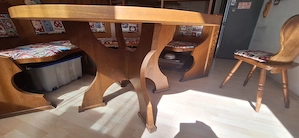 Esstisch rund Durchm. 130 cm Bild 4