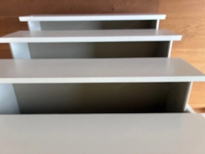 Kommode Weiss mit 4 Laden Bild 4