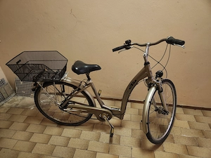 KTM Damen Fahrrad in grau mit Korb