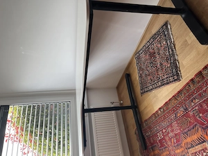 IKEA BEKANT Eckschreibtisch links   160   110 cm   höhenverstellbar Bild 3