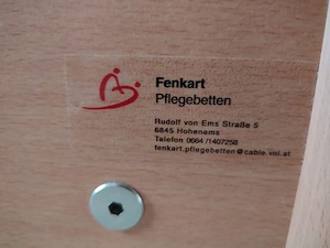 Fenkart Plegebett Bild 3