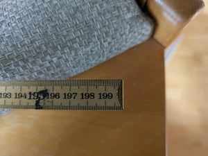 Eckbank mit ausziehbaren Tisch in Erle mit 2 Stühlen gebraucht  Bild 9