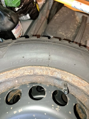 4 Winterräder 165 R65R15 Bild 2