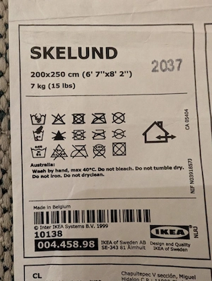 Teppich Ikea 200x250 Bild 2