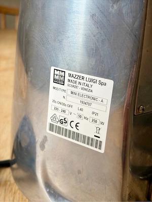 Mazzer Mini Electronic A Espressomühle | Kaffeemühle Profi (Stepless) Bild 4