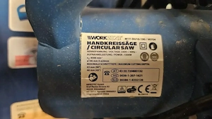 Handkreissäge 190 mm Workzone Bild 4