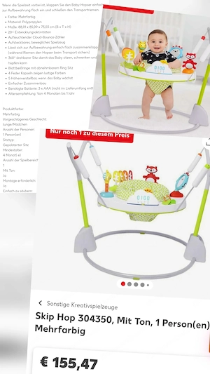 Babyhopser 4 Monate-1Jahr