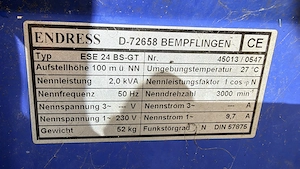 Stromerzeuger 2 KvA Benzin Bild 4