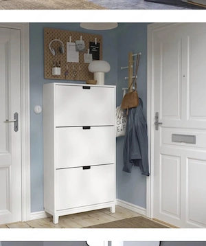 IKEA STÄLL Schuhschrank weiss   NEU Bild 4