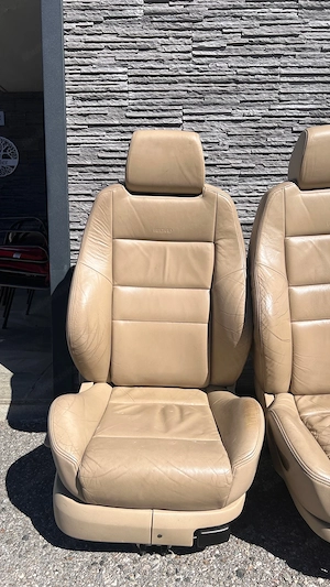 Golf 4 GTI Originale Recaro Ledersitze Bild 2