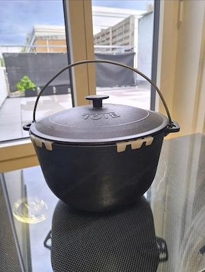 Gusseisentopf 8 Liter  Bild 2