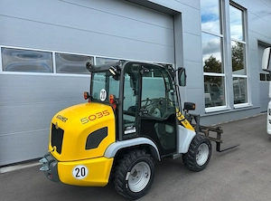 Kramer 5035 Radlader mit Schaufel und Palettengabel Reifen NEU Bild 3