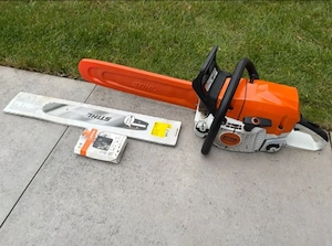 Stihl MS 400 Kettensäge Bild 3