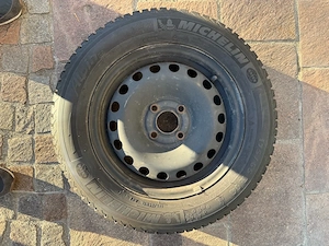 4 Michelin Alpin A4 Winterreifen auf Stahlfelgen   175 65 R14   DOT 2024 Bild 2