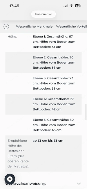 Beistellbett Kinderkraft Bild 2