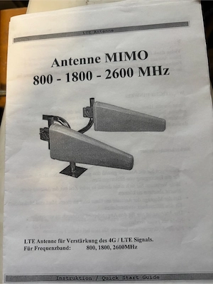 LTE Antenne (Richtantenne)