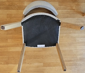 3 Voglauer Designer-Esszimmerstühle   Massivholz & Stoff (Wie neu) Bild 5