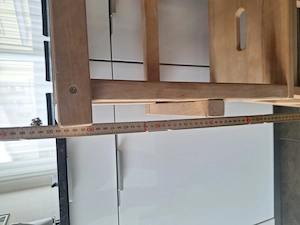 Hochstuhl in Eiche Bild 2
