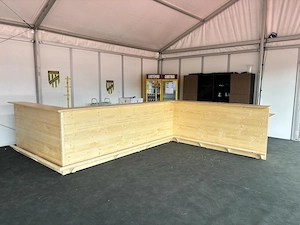 Holz-Bierbar   Tresen   Theke