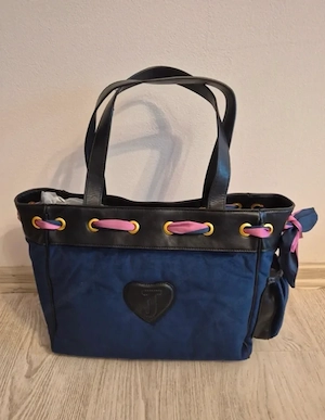 Juicy Couture Daydreamer Tasche Navy Rosa: NEU mit Etikett Bild 2