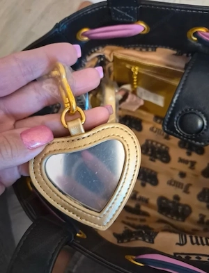 Juicy Couture Daydreamer Tasche Navy Rosa: NEU mit Etikett Bild 3