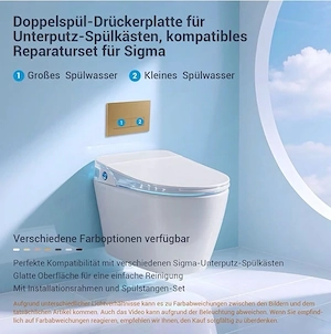 WC Drückerplatte Bild 3