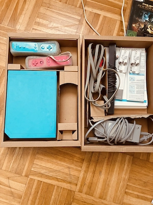 Wii Konsole mit Spielen Bild 2