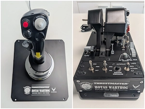 Thrustmaster hotas warthog MKII Joystick und Throttle  Bild 5