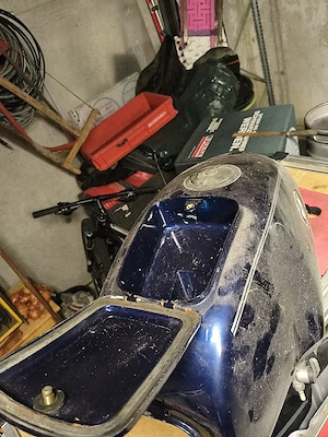 Bmw R80 RT Tank Bild 2