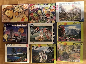Puzzle neuwertig teilweise noch verschweißt Bild 3