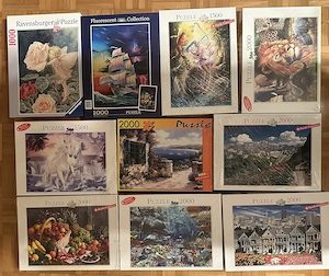 Puzzle neuwertig teilweise noch verschweißt Bild 2