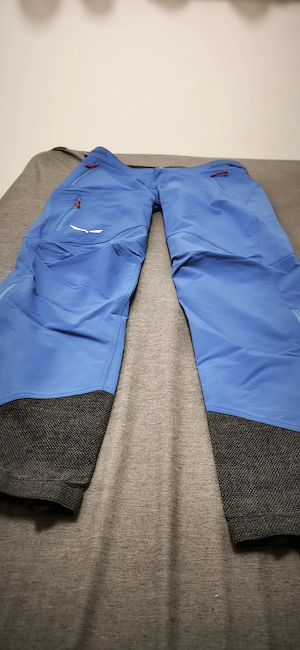 Salewa Durastretch Tourenhose   Outdoorhose - Blau - Gr. 50   L Bild 2