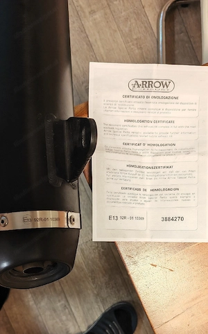 Arrow Urban Dark Komplettanlage für Yamaha X-Max 125 (2018-2020) - Mit E-Nummer & Papieren! Bild 3
