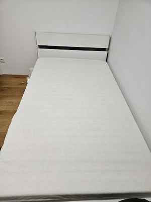 Bett mit Lattenrost und Matratze 120 200  Bild 3