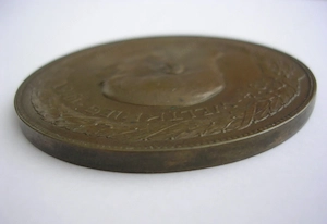 AE-Medaille 1914 16 - SMS Radetzky, Kaiser Franz Josef I., Kriegsfoltte Bild 5