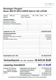 Peugeot 408 Bild 8