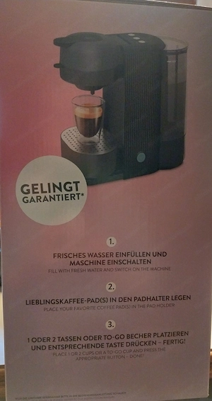 Tchibo Kaffer Pad Maschine Bild 5