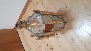 Glas Lampe  Bild 2