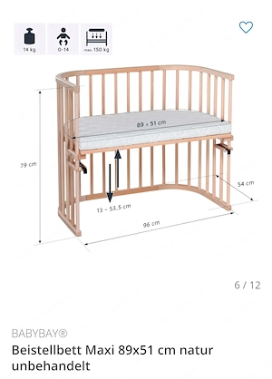 Babybay Beistellbett maxi Bild 6