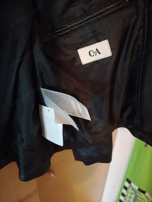 Damen Lederjacke Kunstleder  Bild 4